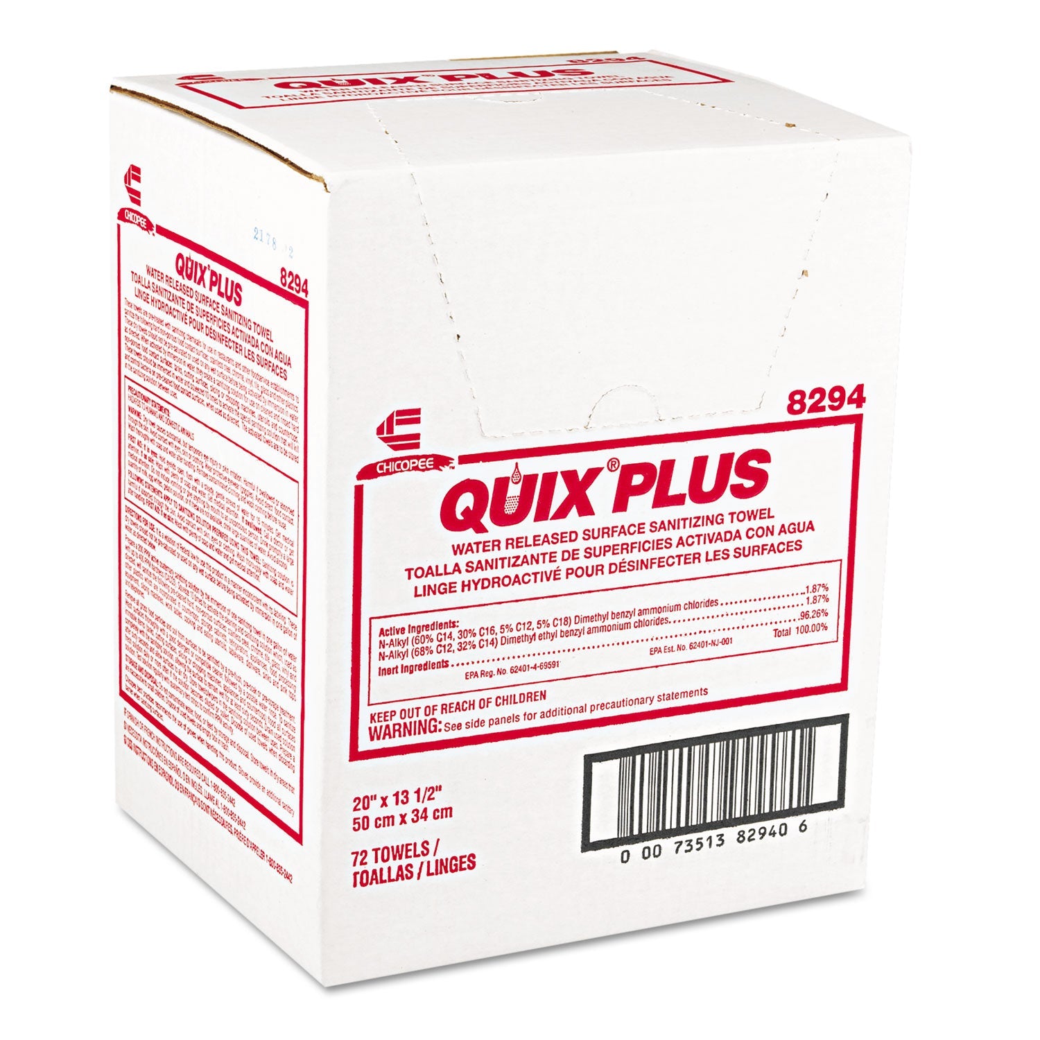 chicopee-quix-plus-cleaning-and-sanitizing-towels-num-8294chic_1